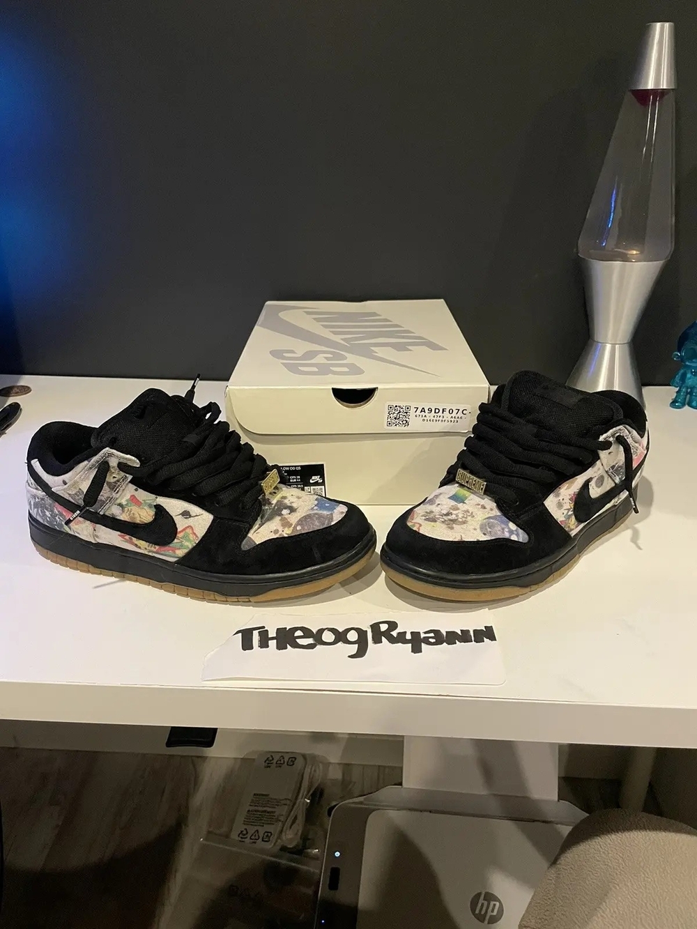 Nike Sb Dunk Low Supreme Rammellzee